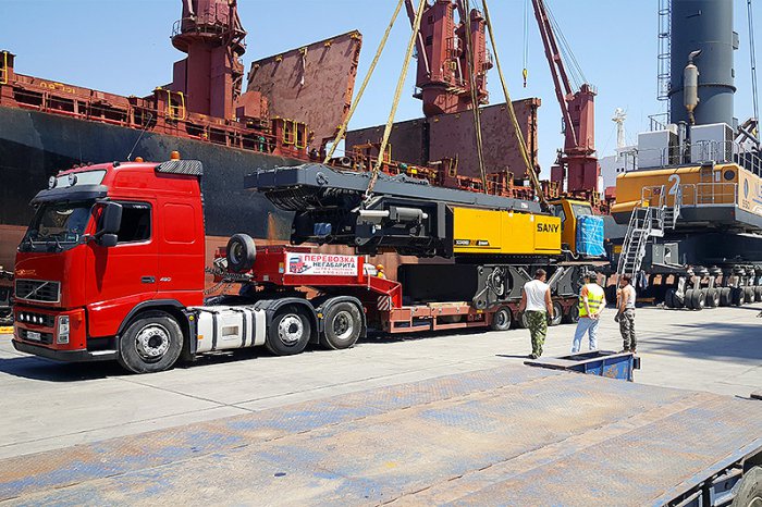 Promstroycontract JSC, forwarding in the port of NOVOROSLESEXPORT