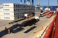 Promstroycontract JSC, forwarding in the port of NOVOROSLESEXPORT