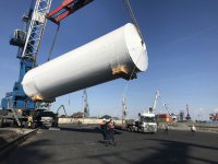Transportation of beer tanks for LLC «Ipatovsky Brewery»