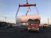 Transportation of beer tanks for LLC «Ipatovsky Brewery»