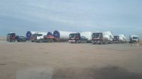 Перевозка оборудования VESTAS для Ветровой электростанции в Ерейментау 45 МВт и 50 МВт