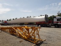 TRANSPORTATION OF BLADES FOR «ADYGEISKAYA WPP 150MW», ON THE TERRITORY OF JSC «VETROOGK»
