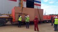 Transportation of a part of the bio-packaging plant for Flex Films Rus LLC
